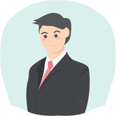 Professional Business Man Employment Avatar Character Collection
