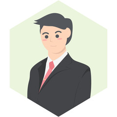 Professional Business Man Employment Avatar Character Collection
