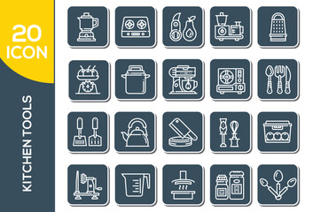 KITCHEN ICON SET DESIGN