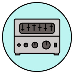 Fototapeta premium amp illustration