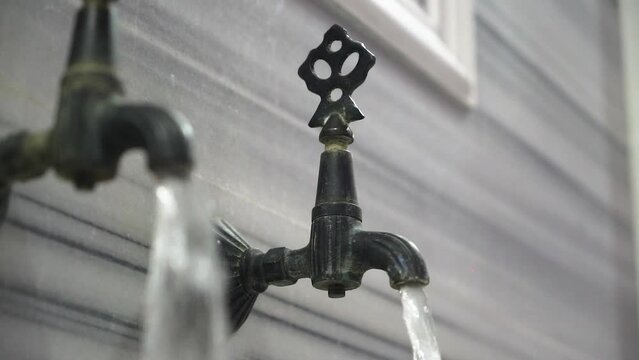 Faucet in Turkish Traditional Bath