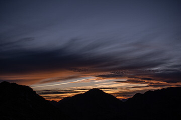 Puesta de sol en Ordino Arcalís, Andorra