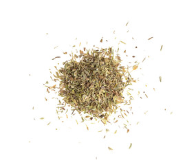 thyme leaves isolated on transparent png