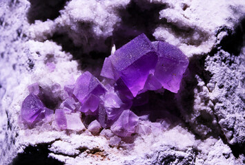 minerals and gems, fluorite crystals