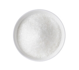 Close-up Monosodium glutamate ( MSG ) in white bowl on Close-up Monosodium glutamate