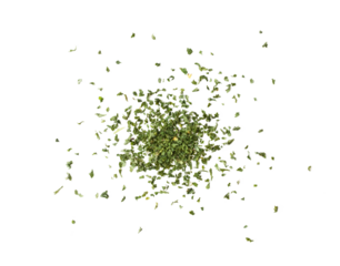 Dried parsley isolated on transparent png