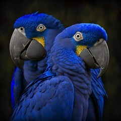 blue and yellow macaw ara © Gerg