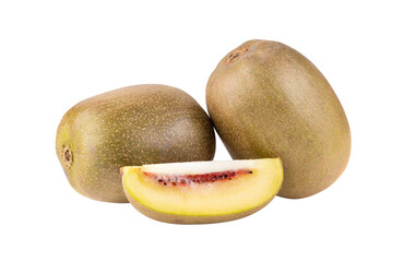 red kiwi fruit on transparent png