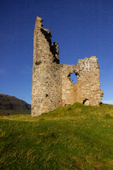 Fototapeta na wymiar Ardvreck Castle and Loch Assynt