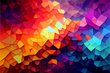 abstract colorful background. generative ai