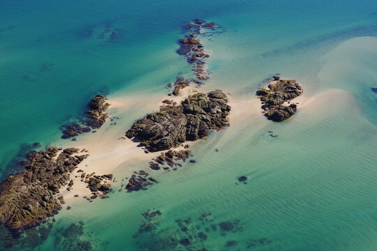 Archipel de Chausey vu du ciel