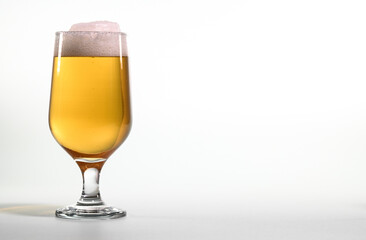 boisson, verre, houblon, bière, alcool, mousse, 