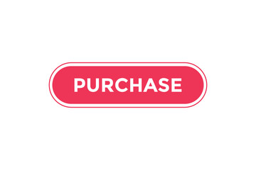 Purchase button web banner templates. Vector Illustration
