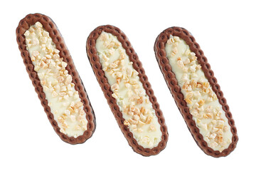 Biscuits with cream flavored filling