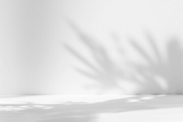 Blurred background. Abstract white studio background for product presentation. Empty room with...