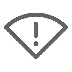 wifi error icon for wed ui design