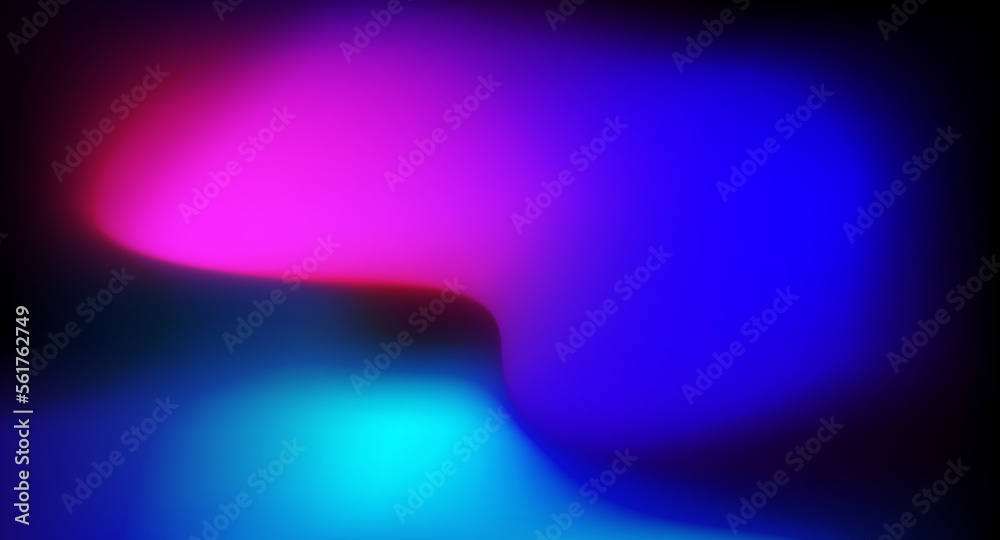 Poster abstract neon dark gradient fluid background