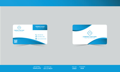 minimal business card design