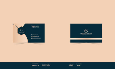 minimal business card design