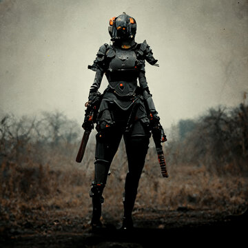 Vampire hunter Girl