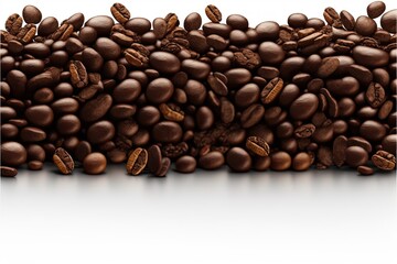 Fototapeta premium Digital illustration about coffee associations. Generative AI.