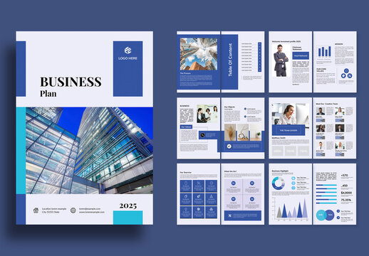 Business Plan Template Layout