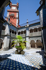 El Palacio Nacional da Pena una de las principales residencias de la familia real portuguesa...