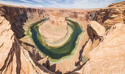 Selbstklebende Fototapeten Horseshoe Bend on Colorado river in Arizona © Fyle
