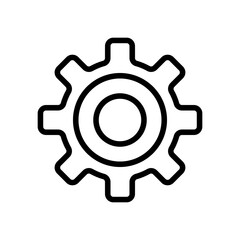 Settings line icon. Wrench, mechanism, settings, parameters, search, research, correction, sorting. Parameters concept. Vector black line icon on white background