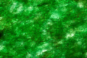 A thin section of olivine photographed with transmitted light