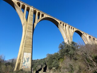 Viaduct of Guadelupe, Extremadura - Spain 