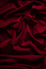 Smooth elegant magenta silk or satin