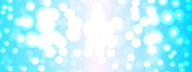 Abstract blue sky with blue bokeh light effect background. Abstract soft blur light blue background.