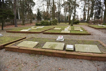 Cmentarz żołnierzy radzieckich w Kielcach - obrazy, fototapety, plakaty