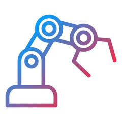 Mechanical Arm Icon Style