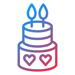 Cake Icon Style