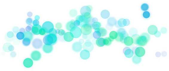 transparent bokeh particle effect