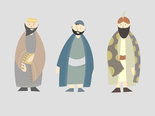 Biblical heroes: wise men from the east