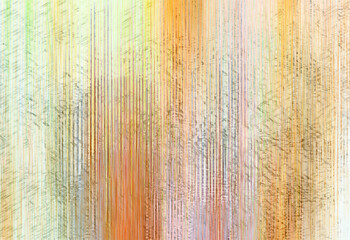 Illustration with colorful abstract background.