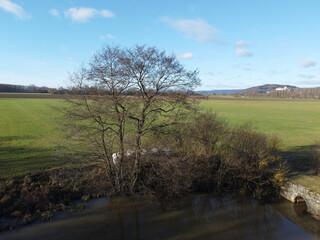 Danube valley with fertile fields and good farming