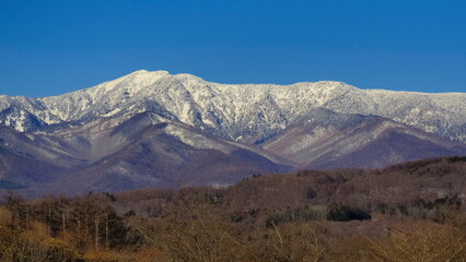 浅間白根火山ルートからの四阿山（冬期）2