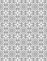 Black and white abstract geometric pattern