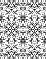 Black and white abstract geometric pattern