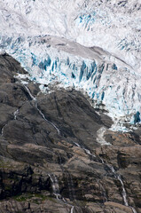 Fototapeta na wymiar Jostedalsbreen Glacier from Briksdal, Jostedal Glacier National Park, Western Norway.