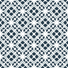 Abstract tileable geometric pattern. A seamless background, vintage texture.	