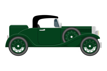 transport for the transportation of goods or passengers flat icon vector illustration