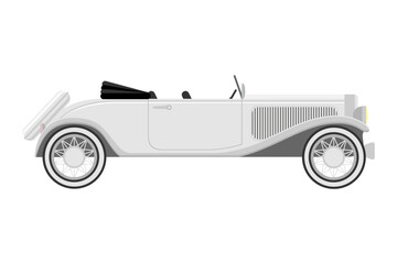 transport for the transportation of goods or passengers flat icon vector illustration