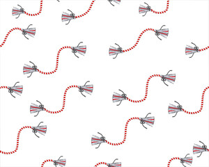 illustration of rope seamless vector