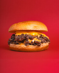 Smash Burger - obrazy, fototapety, plakaty