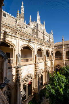 Upper cloister, Monastery of San Juan de los Reyes, Toledo, Castilla-La Mancha, Spain
